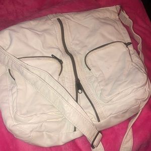 Claire’s white crossbody